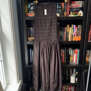 Madewell The Melody Smocked Midi Dress